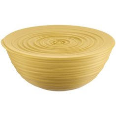 Миска Guzzini Tierra с крышкой, mustard yellow