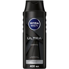 Nivea шампунь-уход Men Ultra Длительная свежесть и чистота, 400 мл