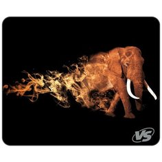 Коврик VS Flames Слон (A4758) черный/серый/желтый