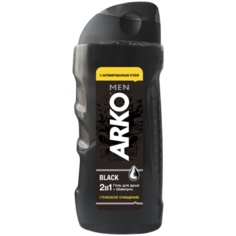 Гель-шампунь для душа Arko Black, 260 мл