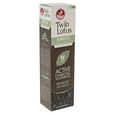 Зубная паста Twin Lotus Active Charcoal c углем, 25 г