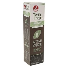 Зубная паста Twin Lotus Active Charcoal c углем, 25 г