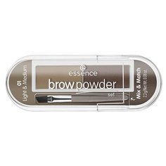 Essence Пудра для бровей Essence Brow Powder Set 01 light and medium