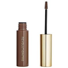 REVOLUTION гель для бровей Brow Volume and Sculpt Gel Warm Brown