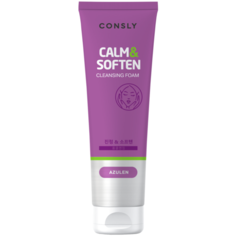 Consly пенка для умывания успокаивающая с азуленом Calm&Soften, 120 мл