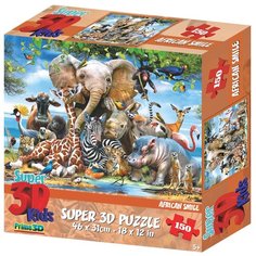Пазл Prime 3D Улыбка Африки (10873), 150 дет.