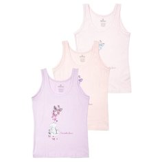 Майка BAYKAR размер 86/92, сиреневый/персиковый/розовый