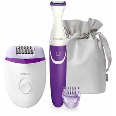 Эпилятор Philips BRP505 Satinelle Essential white/purple