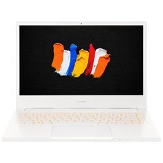 Ноутбук Acer ConceptD 3 CN314-72G-761D (Intel Core i7 10750H 2600MHz/14"/1920x1080/16GB/512GB SSD/NVIDIA GeForce GTX 1650 Ti 4GB/Windows 10 Pro) NX.C5UER.001, белый
