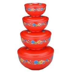 Gelberk Набор контейнеров GLK-202, красный