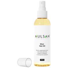 MULSAN Elixir Hair Oil Масло-спрей для волос с маслами рукколы, сладкого миндаля и экстрактом граната, 100 мл