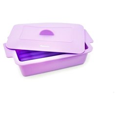 Fissman Контейнер 7481, 14x25 см, розовый