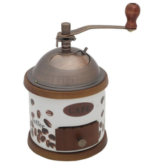 Кофемолка Zeidan Z-1197, белый/коричневый