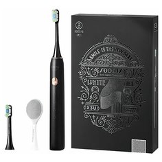 Электрическая зубная щетка Xiaomi Soocas X3U General Edition Black (3 in 1) (3 насадки в комплекте)