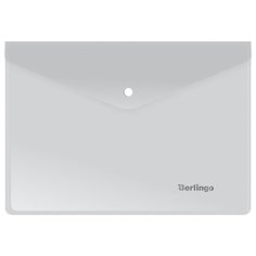 Папка-конверт на кнопке Berlingo, A5+, 180мкм, матовая, упаковка 10 шт.