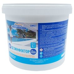 Aqualeon / Дезинфектор МСХ (медленный стаб. хлор в таблетках 200 г) 5 кг.