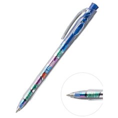 Шариковая автоматическая ручка tropikana 338, цвет чернил синий, 1 штука, масляные чернила Stabilo