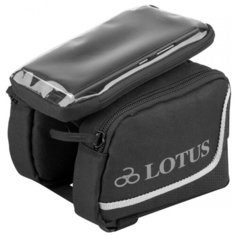 Велосумка на раму c чехлом для смартфона Lotus SH-P23L - Черная