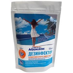 Дезинфектор Aqualeon МСХ КД (медленный стаб. хлор в таблетках 20 г) 0,2кг