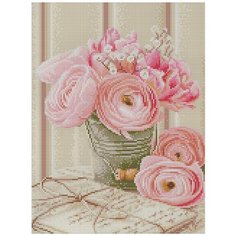 Кристальная мозаика (алмазная вышивка) "ФРЕЯ" ALVA-09 "Письма любви" 30 х 40 см