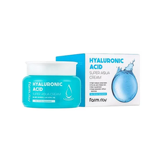 Увлажняющий крем с гиалуроновой кислотой FarmStay Hyaluronic Acid Super Aqua Cream 100 мл.