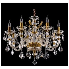 Люстра Crystal Lux ALICANTE SP8, E14, 480 Вт