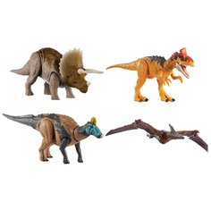 Фигурка Mattel Jurassic World Рычащие динозавры "Боевой удар" в ассортименте GJN64