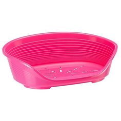 Лежак для собак и кошек Ferplast Siesta DeLuxe 2 49х36х17.5 см розовый
