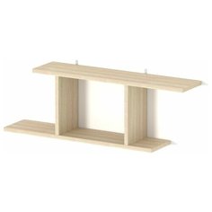 Полка ГайваМебель Д-1 81х15х27 см, дуб млечный