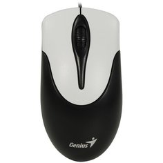 Мышь Genius NetScroll 100 V2, black/white