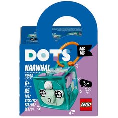 Конструктор LEGO DOTS 41928 Брелок Нарвал