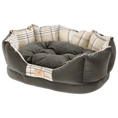 Лежак для собак и кошек Ferplast Charles 70 68х47х25 см дымчато-серый