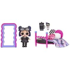 Игровой набор L.O.L. Surprise Furniture Series 4 Cozy Zone with Dusk Doll, 572640 LOL