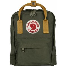 Рюкзак Fjallraven Kånken Mini 7 green (deep forest-acorn), deep forest-acorn