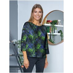 Джемпер Vis-a-Vis, размер M, green/d.blue