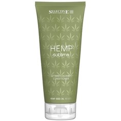 Selective Professional Кондиционер увлажняющий Hemp Sublime для сухих и поврежденных волос с маслом семян конопли, 200 мл