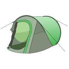 Палатка Totem POP Up 2 V2 зелeный