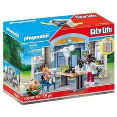 Конструктор Playmobil City Life 70309 Ветеринарная клиника