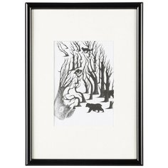 Рамка с паспарту, пластик, 21х30, черный цвет 508П Зебра