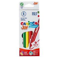 Фломастеры 6цв.,CARIOCA JOY, 40613 2 упаковки
