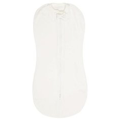 Пеленка кокон Пелёнка Матрёшка на молнии 1,5-7 мес. Цвет: экрю Пампусики