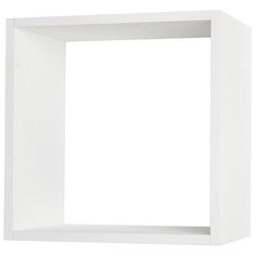 Настенная полка Том Полкер Геометрик 40 Пифагор белая