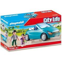 Конструктор Playmobil City life 70285 Семья с автомобилем