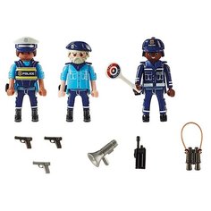 Конструктор Playmobil City action 70669 Фигурки полицейских