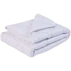 Одеяло ТекСтиль Лебяжий пух, всесезонное, 170 х 205 см (белый)