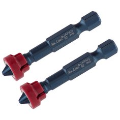 Бита с магнитом Торсионная PH2 x 50 мм Mr. Logo, Сталь - S2, арт. A050P2M-2, 2 шт. Mr.Logo
