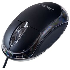Мышь оптическая Perfeo "GLOW", подсветка, оптич., 3 кн, USB, чёрная