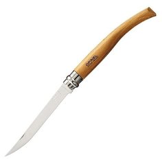 Нож филейный Opinel №10 Slim бук