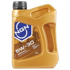 Синтетическое моторное масло NGN Emerald 5W-30, 1 л