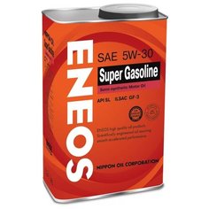 Полусинтетическое моторное масло ENEOS Super Gasoline SL 5W-30, 0.94 л